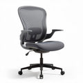 Ergonomische bureaustoel met mesh rugleuning en verstelbare armleuningen 42 x 60 x 95cm
